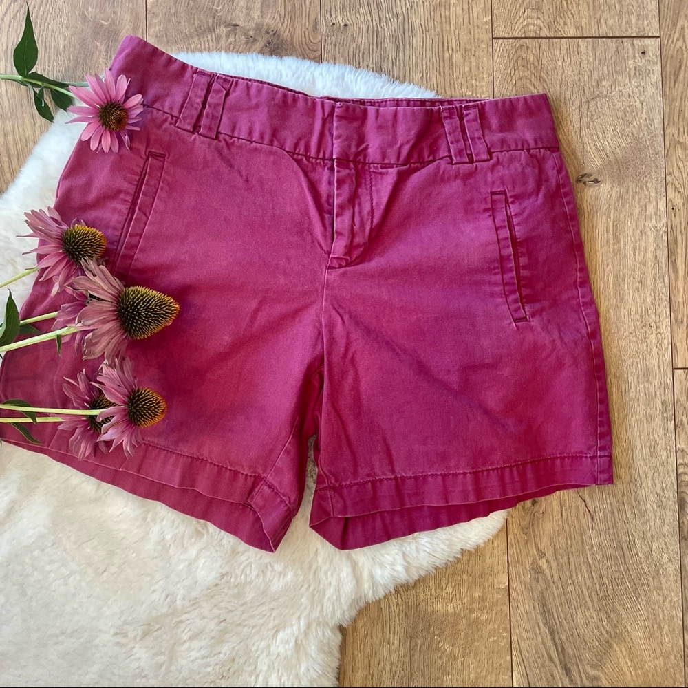 Ann Taylor Loft plum shorts